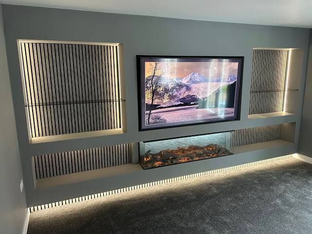 Elevate Your Interior with a Bespoke Entertainment Wall